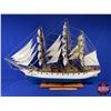 Image 13 : MODEL DECOR SHIP : "Cutty Sark" (32"H x 44-1/2"W x 5-3/4"D) (SEE PICS!)