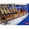 Image 15 : MODEL DECOR SHIP : "Cutty Sark" (32"H x 44-1/2"W x 5-3/4"D) (SEE PICS!)