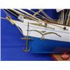 Image 18 : MODEL DECOR SHIP : "Cutty Sark" (32"H x 44-1/2"W x 5-3/4"D) (SEE PICS!)
