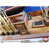 Image 19 : MODEL DECOR SHIP : "Cutty Sark" (32"H x 44-1/2"W x 5-3/4"D) (SEE PICS!)