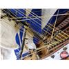 Image 20 : MODEL DECOR SHIP : "Cutty Sark" (32"H x 44-1/2"W x 5-3/4"D) (SEE PICS!)