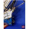 Image 4 : MODEL DECOR SHIP : "Cutty Sark" (32"H x 44-1/2"W x 5-3/4"D) (SEE PICS!)