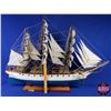 Image 5 : MODEL DECOR SHIP : "Cutty Sark" (32"H x 44-1/2"W x 5-3/4"D) (SEE PICS!)