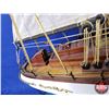 Image 6 : MODEL DECOR SHIP : "Cutty Sark" (32"H x 44-1/2"W x 5-3/4"D) (SEE PICS!)