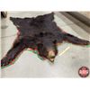 Image 1 : BEAR RUG (Teeth/Claws in tact) (73"L x 64"W) (SEE PICS!)