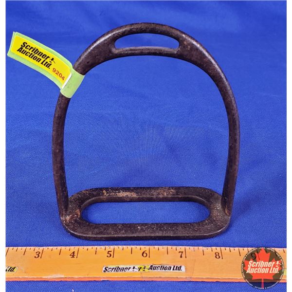 Jewsbury & Son Cast Iron Stirrup "1915" (6-1/4"H x 5"W x 2-1/4"D) (SEE PICS!)