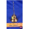 Image 2 : Brass Hand Bell : Silver Jubilee 1952-1977 (5-1/2"H) (SEE PICS!)