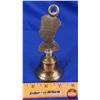 Image 3 : Brass Hand Bell : Silver Jubilee 1952-1977 (5-1/2"H) (SEE PICS!)