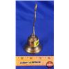 Image 4 : Brass Hand Bell : Silver Jubilee 1952-1977 (5-1/2"H) (SEE PICS!)