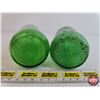 Image 8 : Mountain Dew Bottles (2) (Note: One Embossed and the other would have had a Paper Label) (6"H) (SEE 