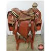 Image 3 : Saddle (Made in Mexico) (12" Seat) (Display Stand NOT INCLUDED) (SEE PICS!)