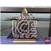 Image 5 : New Old Stock NEON Sign "Labatt ICE BEER" (18"H x 22-1/2"W x 5-1/2"D) (SEE PICS!)