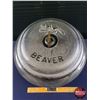 Image 2 : "Beaver" Gumball Machine (25 Cent) (w/Key) (Green Base) (16"H x 8"W x 8"D) (SEE PICS!)