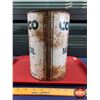 Image 4 : OIL TIN: CONOCO Super MOTOR OIL (9-1/2"H x 6-3/4"Dia) (SEE PICS!)