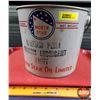 Image 1 : NORTH STAR Pail "William Penn Chassis Lubricant Light" (7-1/2"H x 9"Dia) (SEE PICS!)