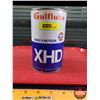 Image 1 : OIL TIN: Gulflube XHD (6-1/2"H x 4"Dia) (SEE PICS!)