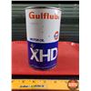 Image 3 : OIL TIN: Gulflube XHD (6-1/2"H x 4"Dia) (SEE PICS!)