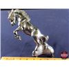 Image 2 : Hood Ornament - Bronco (Chrome or Nickel Plated) (7"H x 2"W x 7"D) (SEE PICS!)