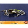 Image 3 : Hood Ornament - Bronco (Chrome or Nickel Plated) (7"H x 2"W x 7"D) (SEE PICS!)