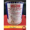 Image 3 : TIN : SHELL - SHELLZONE ANTI-FREEZE (Gallon Tin) (8"H x 7"Dia) (SEE PICS!)