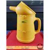 Image 1 : SHELL Gallon Oil Jug/Pitcher (Plastic - Yellow) (14"H) (SEE PICS!)