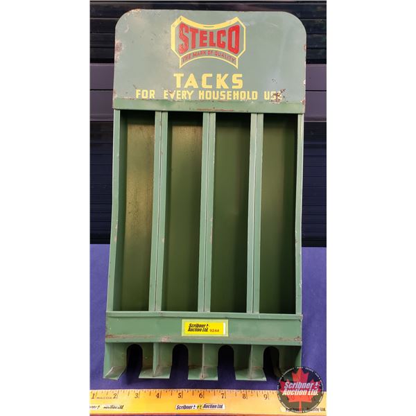 Store Display Dispenser "STELCO TACKS" (16"H x 8-1/2"W x 8"D) (SEE PICS!)