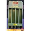 Image 1 : Store Display Dispenser "STELCO TACKS" (16"H x 8-1/2"W x 8"D) (SEE PICS!)
