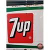 Image 3 : Single Side Tin Sign "7UP first against thirst" (Embossed) (18"H x 54"W) (SEE PICS!)