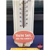 Image 3 : PRESTONE ANTI-FREEZE Thermometer (Metal / Enamel) (36-1/2"H x 9-1/4"W x 1"D) (SEE PICS!)