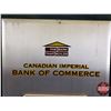Image 2 : CANADIAN IMPERIAL BANK OF COMMERCE "The Bank That Builds" Perpetual/Daily Bank Calendar (Metal) (14-