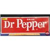 Image 1 : Single Side Tin Sign "DRINK Dr Pepper" (7"H x 20"W) (SEE PICS!)