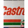 Image 7 : Double Side Steel Sign "Castrol" (23-1/4"H x 32"W) (SEE PICS!)