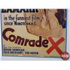 Image 5 : Framed Movie Poster "Comrade X" "Clark Gable Hedy Lamarr" (c.1940) (Stamped AVALON Sun & Mon Enumcla