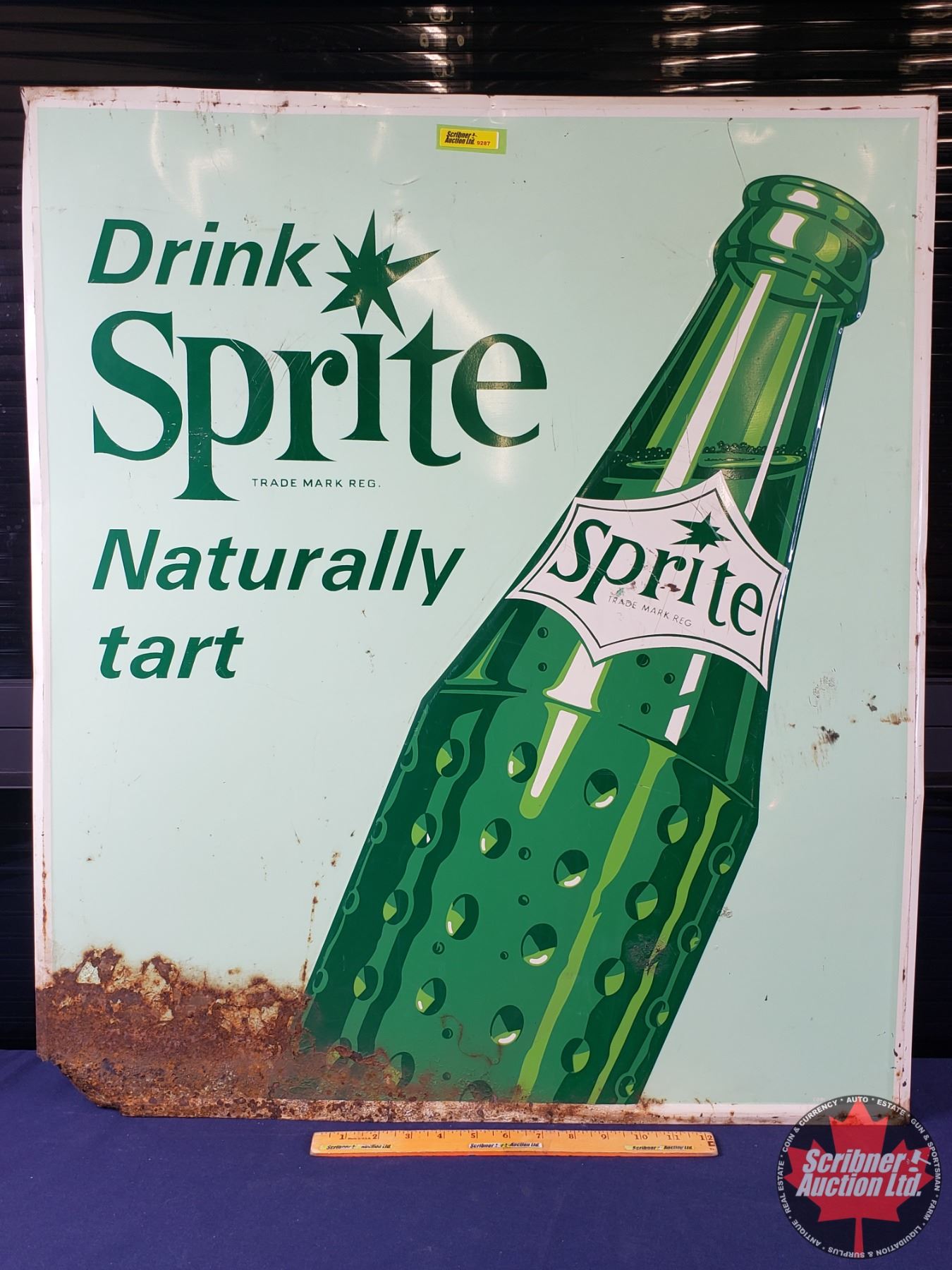 Single Side Tin Sign