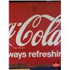 Image 4 : Single Side Tin Sign "Coca-Cola always refreshing" (Embossed) (35-1/2"H x 59-1/2"W) (SEE PICS!)