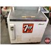 Image 1 : "Ideal 7UP" Vending Cooler Chest (for Bottles) (Model 150) (40-1/2"H x 39"W x 19-1/2"D) (Does Get Co