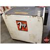 Image 7 : "Ideal 7UP" Vending Cooler Chest (for Bottles) (Model 150) (40-1/2"H x 39"W x 19-1/2"D) (Does Get Co