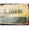 Image 6 : Single Side Banner : JOHN DEERE "NOTHING RUNS LIKE A DEERE" (Faded) (34"H x 124"W) (SEE PICS!)
