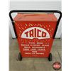 Image 5 : Service Station Storage Wheeled Display Cart "TRICO WINDSHIELD WIPER BLADES ARMS REFILLS" (35"H x 23