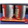 Image 4 : TINS (2): PRESTONE BRAND ANTI-FREEZE Gallon Tin (8"H x 7"Dia) (SEE PICS!)
