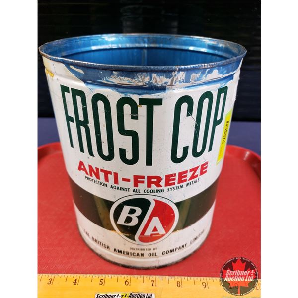 B/A FROST COP ANTI-FREEZE Gallon Tin (8"H x 7"Dia) (SEE PICS!)