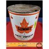 Image 1 : UFA SUMMIT ANTI-FREEZE Gallon Tin (8"H x 7"Dia) (SEE PICS!)