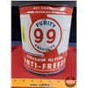 Image 2 : PURITY 99 ANTI-FREEZE Gallon Tin (8"H x 7"Dia) (SEE PICS!)
