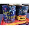 Image 2 : TINS (3): GM Anti-Freeze ; VARCON Anti-Freeze & PG Pioneer Anti-Freeze (All Gallon Tins) (8"H x 7"Di
