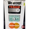 Image 2 : Double Side Service Station Tin Sign (Payment Options) "TEXACO / American Express / MasterCard / VIS