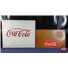 Image 1 : "DRINK Coca-Cola" Vending Machine Panel (Metal) & Hardboard with "Drink Coca-Cola" Oval Decal (Metal