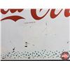 Image 7 : "DRINK Coca-Cola" Vending Machine Panel (Metal) & Hardboard with "Drink Coca-Cola" Oval Decal (Metal
