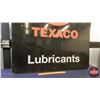Image 4 : Single Side Metal Sign "TEXACO Lubricants" (48"H x 36"W) (SEE PICS!)