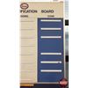 Image 4 : LARGE Service Station Action Board "LOSS IDENTIFICATION BOARD" (Alum Frame) (48-3/4"H x 48-3/4"W) (S