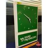 Image 5 : "DAIRY PRODUCERS" Wall Clock (Batt Op) (19-1/2"H x 13-1/2"W) (SEE PICS!)